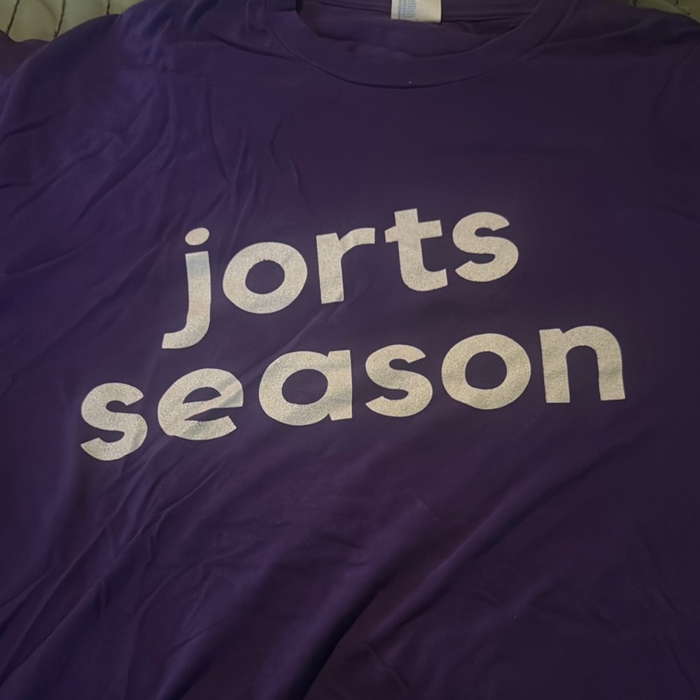 Purple 'Jorts Season' T-Shirt
